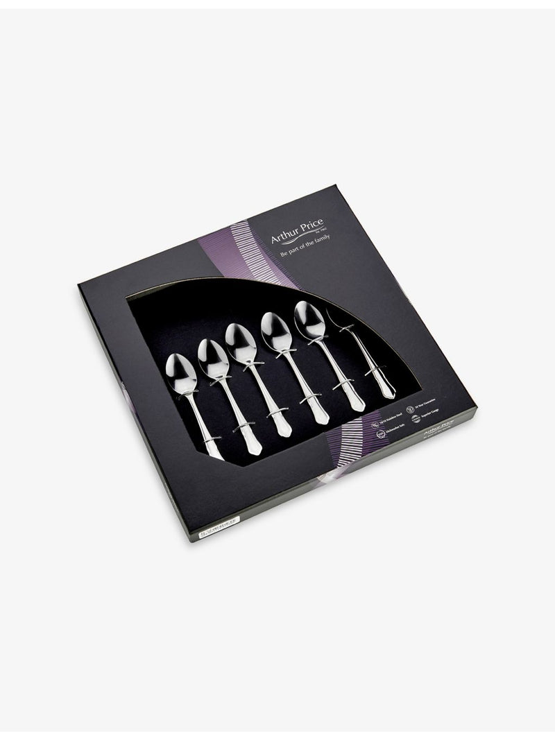 Arthur Price Dubarry coffee spoon set 6-piece, imported from the UK