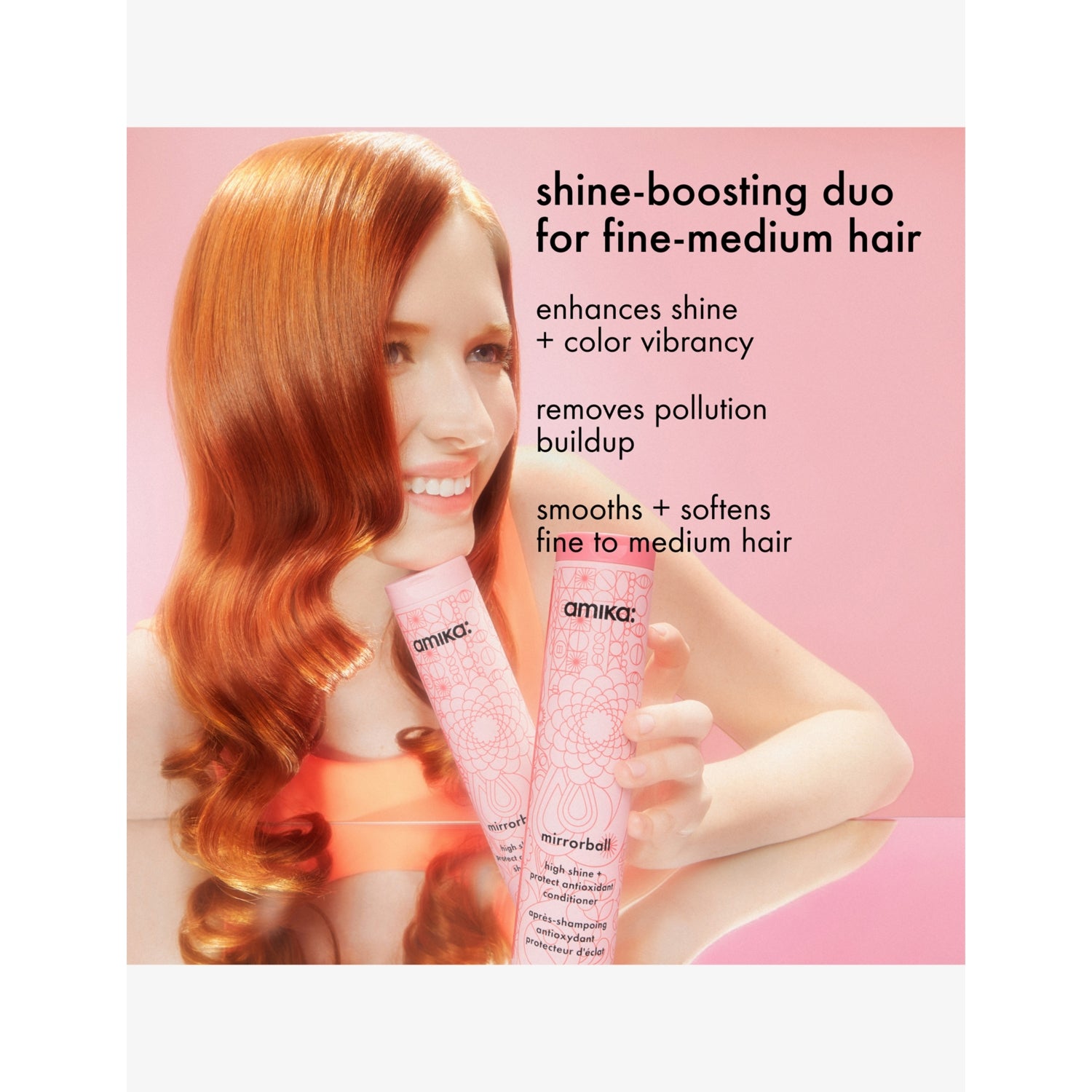 Amika Mirrorball antioxidant conditioner 275ml (British brand)