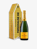 Veuve Clicquot Brut Yellow Label 750ml champagne with Arrow tin (British brand)