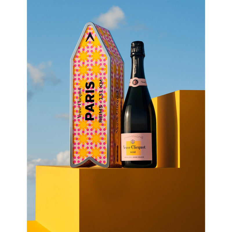 Veuve Clicquot Brut Rosé limited edition Yinka Ilori 750ml, UK version
