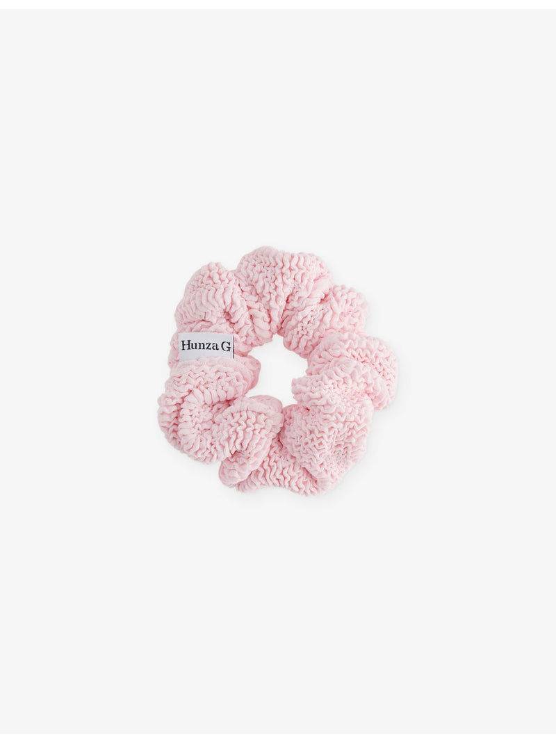 Hunza G seersucker stretch-woven scrunchie, UK version