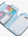 OMY milk carton notebook set with sticky notes and pen (British brand)
