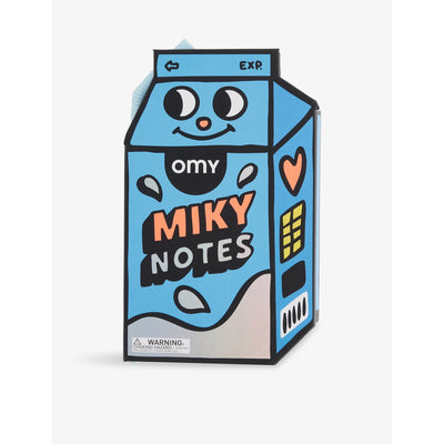 selfridges OMY Milky Notebook and Sticky Notes Set- Buy online at McGrocer