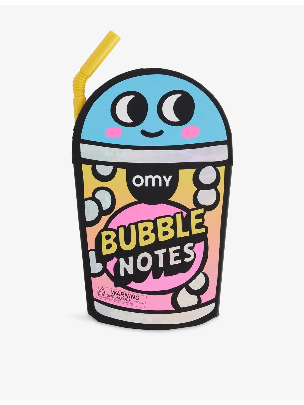 OMY bubble tea notebook and sticky notes set, imported from the UK