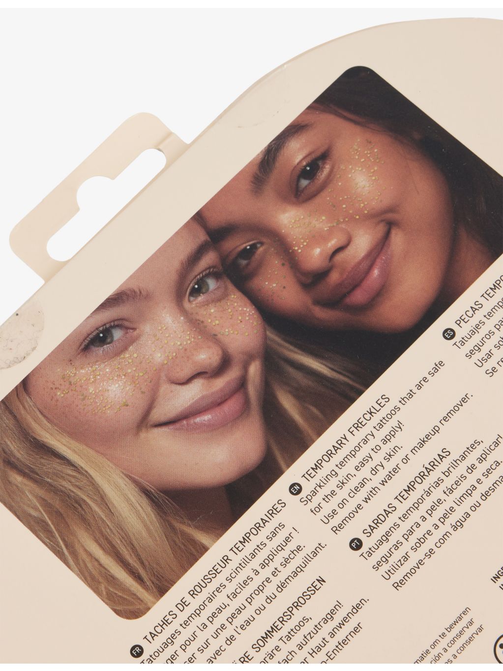 OMY Shine Bright golden freckle tattoos - British product