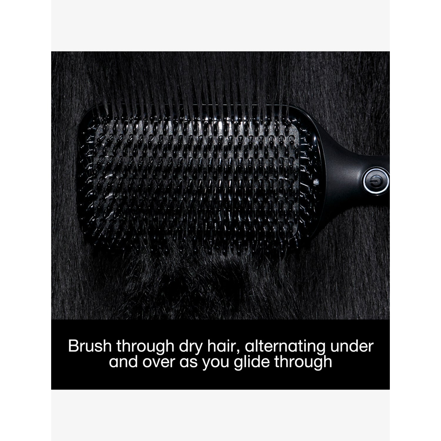 ghd Glide Max smoothing hot paddle brush - British product