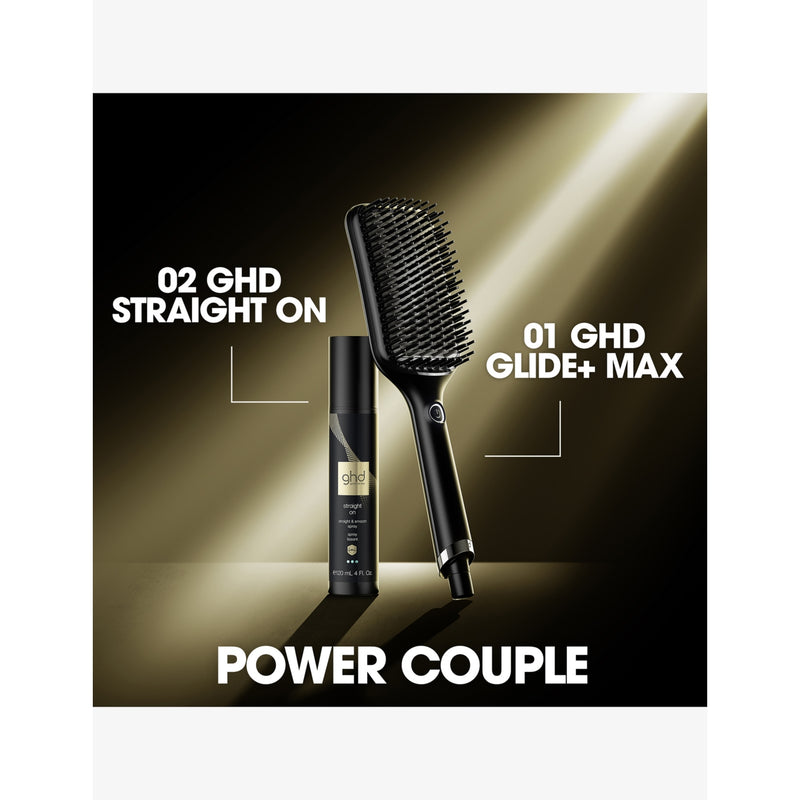 ghd Glide Max smoothing hot paddle brush - British product