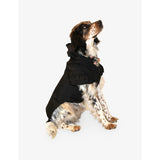 St. Pia Flutter hooded woven dog raincoat, imported from the UK