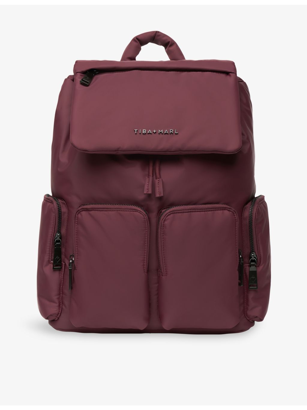 Tiba + Marl Alto woven changing backpack, UK version