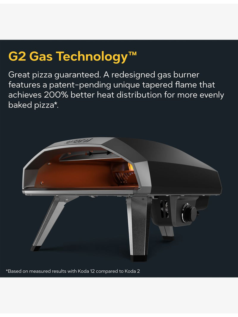 Ooni Koda 2 portable gas pizza oven, imported from the UK