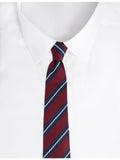 dunhill silk tie grenadine club striped 9.5cm - British product