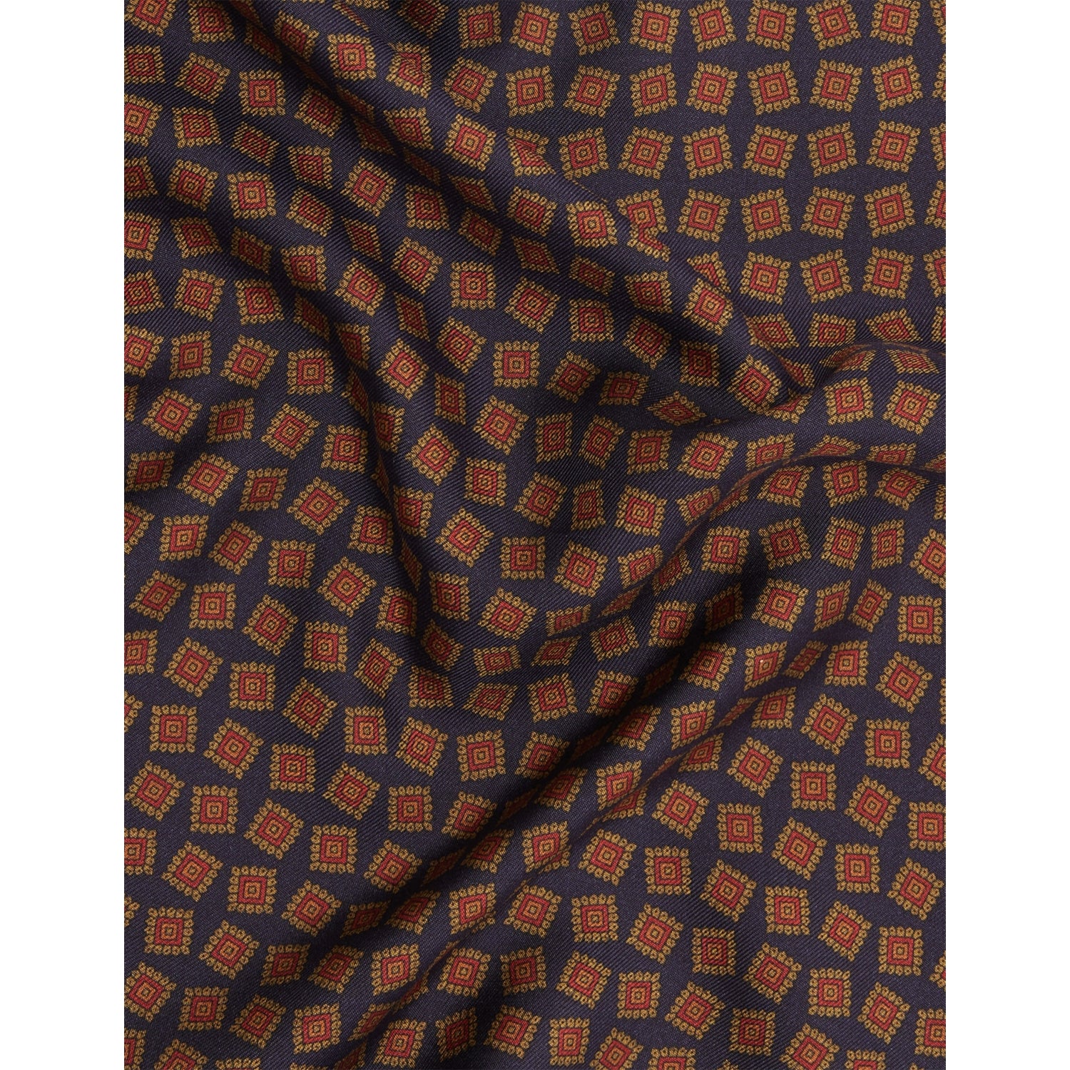 Dunhill silk pocket square floral pattern 30cm (British brand)