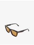 Tom Ford Lelio square-frame acetate sunglasses, UK version