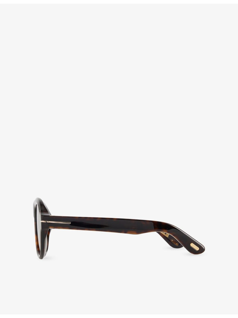 Tom Ford FT1225 pilot-frame acetate sunglasses - British product