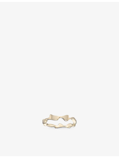 selfridges Biiju Sandstorm 18ct Yellow Gold Vermeil Ring- Buy online at McGrocer