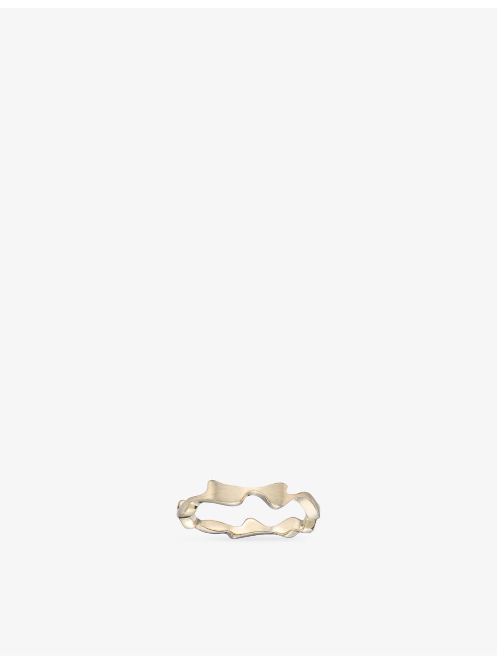 Biiju Sandstorm 18ct yellow gold vermeil ring, UK version