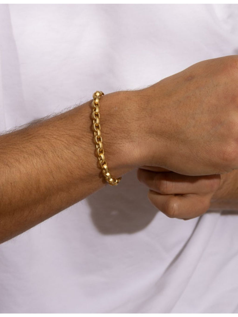 La Maison Couture 18ct vermeil bracelet 21.5cm, imported from the UK