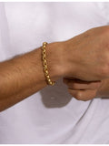La Maison Couture 18ct vermeil bracelet 21.5cm, imported from the UK