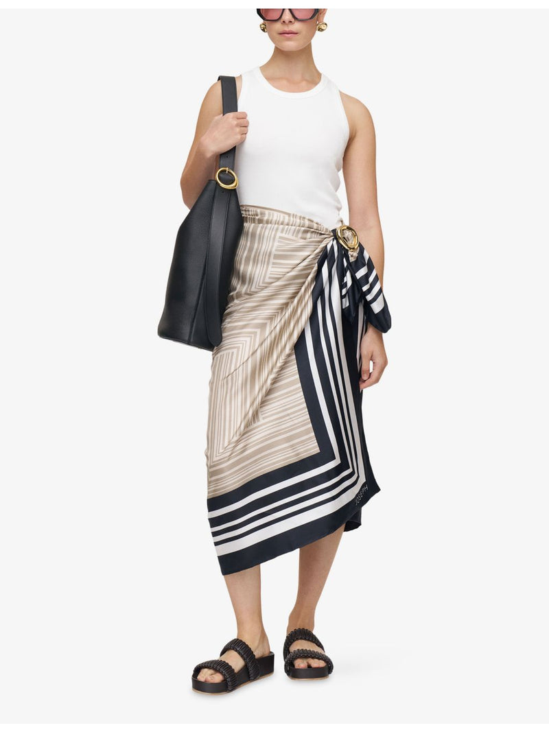 JOSEPH Nixie oversized silk scarf 90cm, imported from the UK