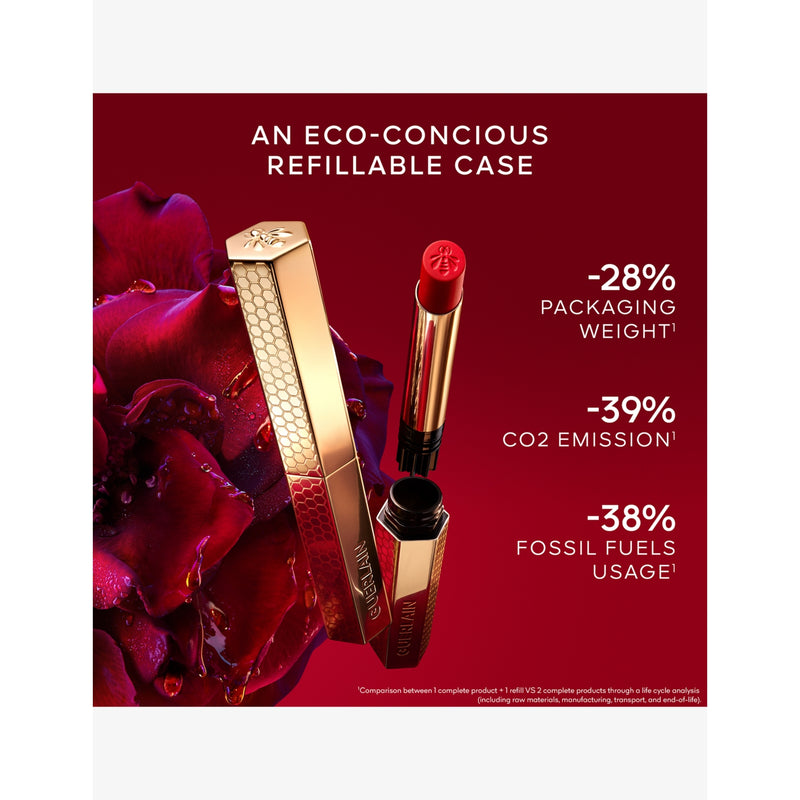 Guerlain KissKiss honey-infused intense lipstick 1.85g - British product