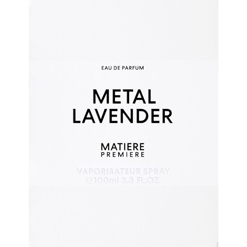 MATIERE PREMIERE Metal Lavender Eau de Parfum 100ml - British product