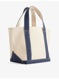 Sporty & Rich Serif Logo Mini canvas tote bag - British product