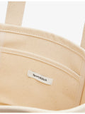Sporty & Rich Serif Logo Mini canvas tote bag - British product
