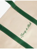 Sporty & Rich canvas tote bag with serif logo large - British product