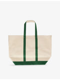 Sporty & Rich canvas tote bag with serif logo large - British product