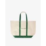 Sporty & Rich canvas tote bag with serif logo large - British product