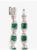 DARKAI emerald necklace with 45cm chain (British brand)