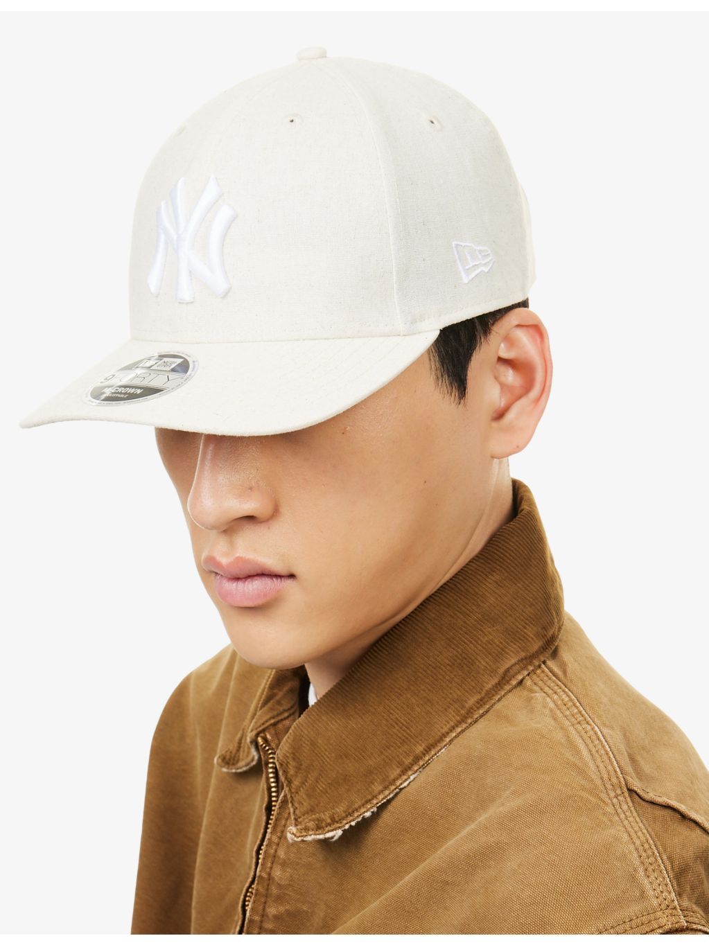 New Era New York Yankees linen-blend baseball cap (British brand)