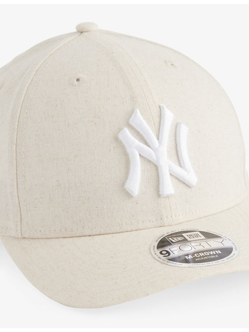 New Era New York Yankees linen-blend baseball cap (British brand)