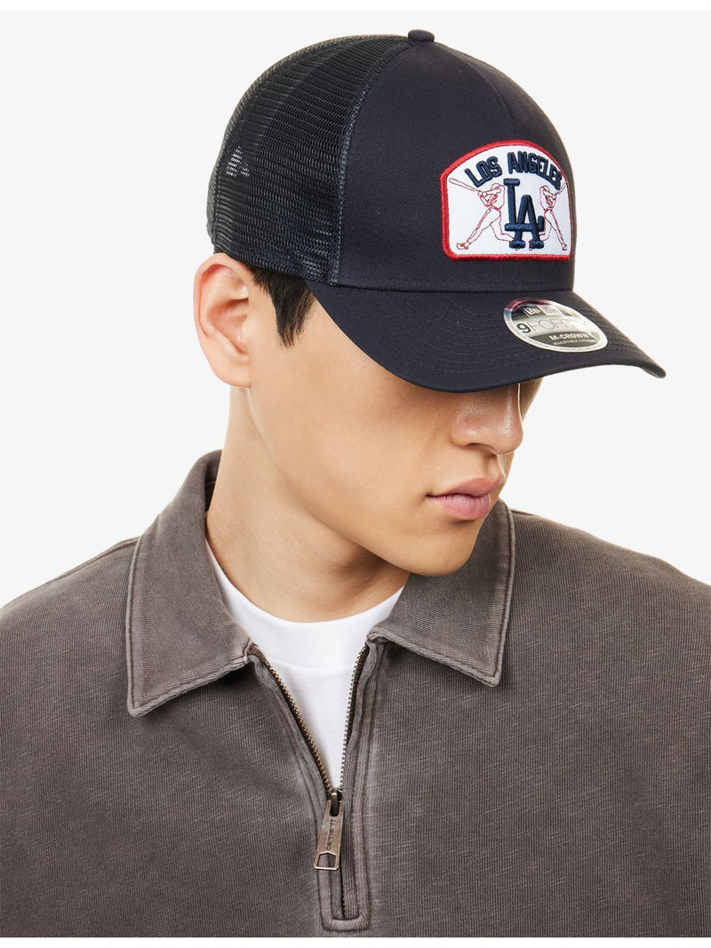 New Era 9FORTY LA Dodgers woven trucker cap (British brand)