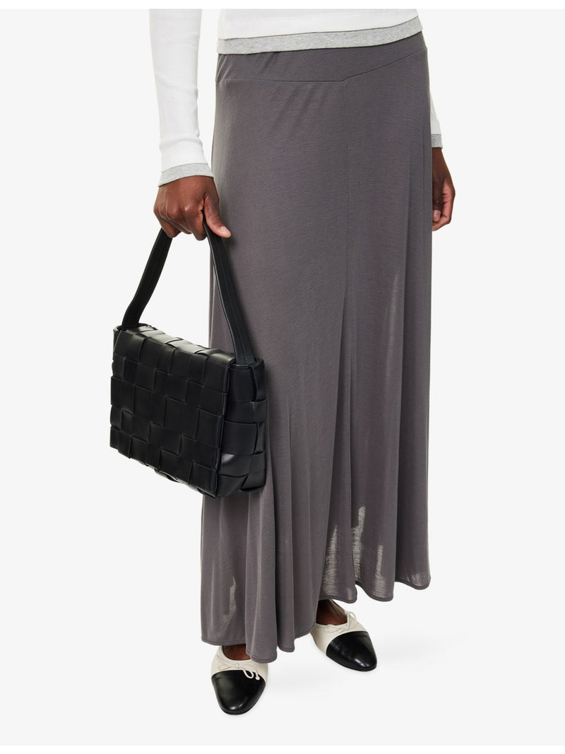 St. Agni envelope slim leather tote bag - British product
