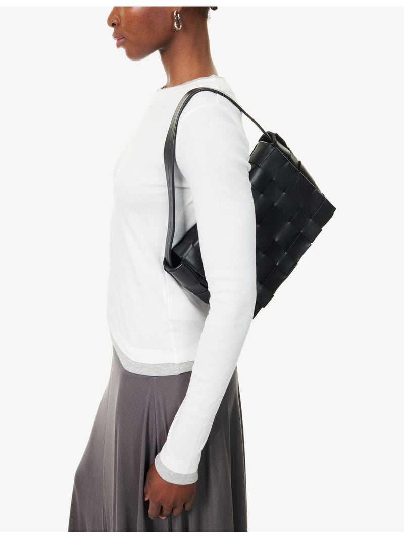 St. Agni envelope slim leather tote bag - British product