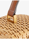 Cult Gaia Tyla Mini rattan top-handle bag - British product