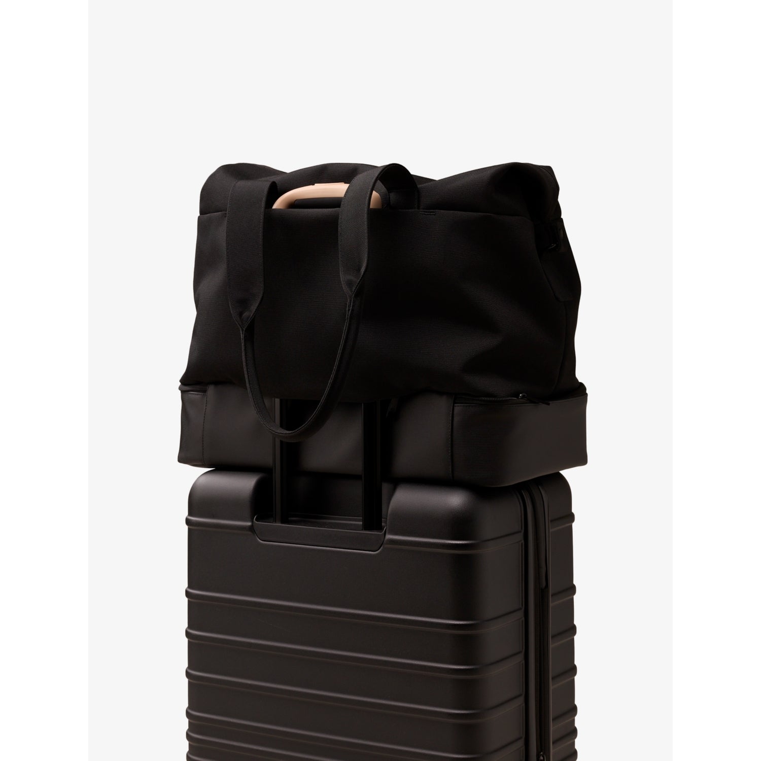 BÉIS leather-trim travel bag, UK version