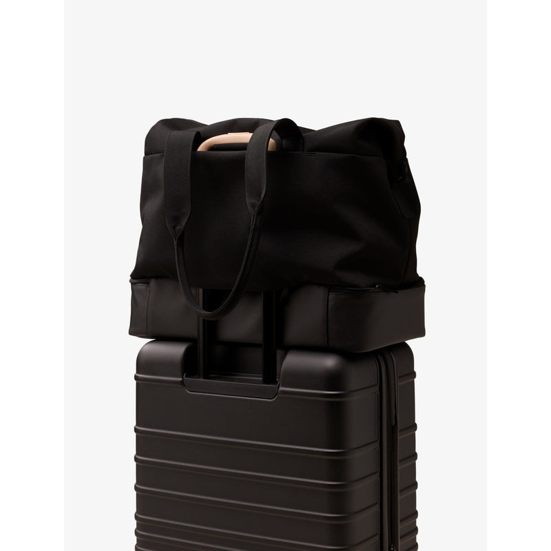 BÉIS leather-trim travel bag, UK version