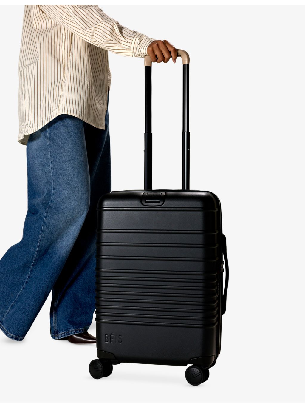 BÉIS medium check-in roller suitcase 71.5cm, UK version