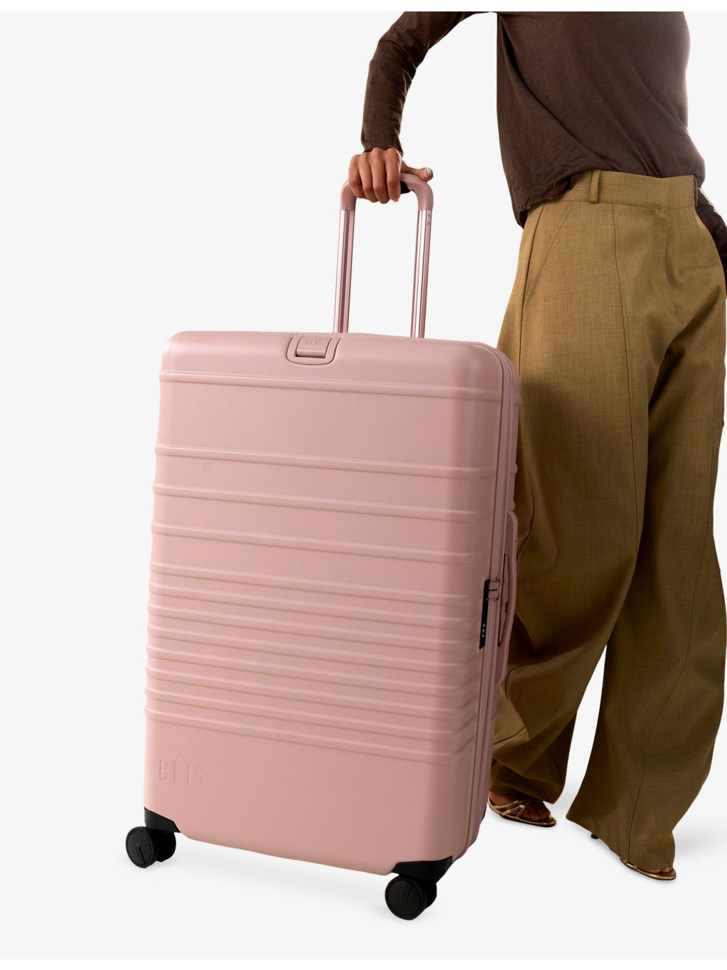 BÉIS large check-in 4-wheel suitcase 78.7cm (British brand)