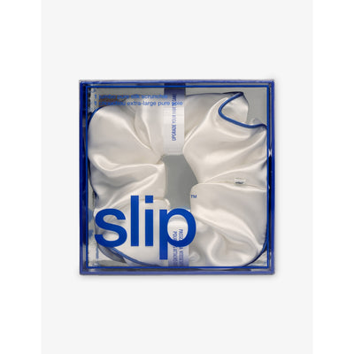 selfridges Slip Courtside Pure Silk Jumbo Scrunchie- Buy online at McGrocer