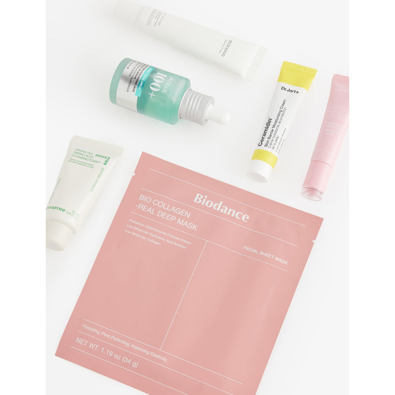 Selfridges K-Beauty skincare kit gift box with 8 products, imported from the UK