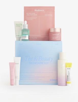 Selfridges K-Beauty skincare kit gift box with 8 products, imported from the UK