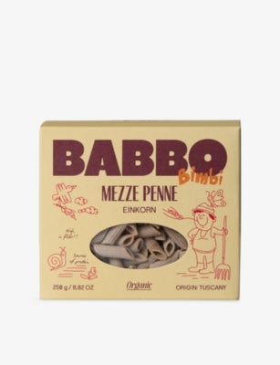 Babbo mezze penne einkorn pasta 500g, imported from the UK