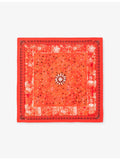 Zadig&Voltaire Blondie bandana-print silk scarf 62x62cm - British product