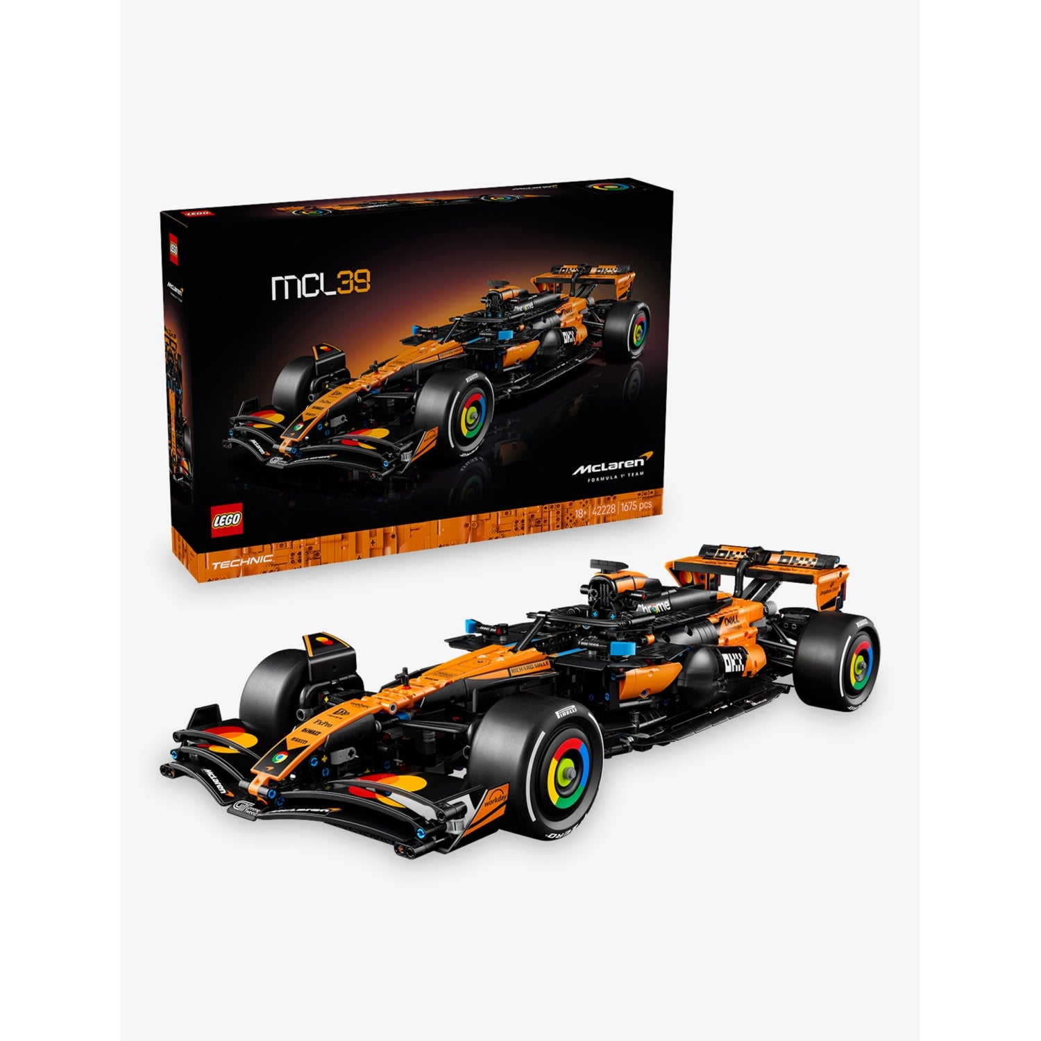 LEGO Technic McLaren MCL39 F1 building set - British product