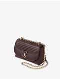 Jimmy Choo Avenue Curve crossbody bag small leather (British brand)