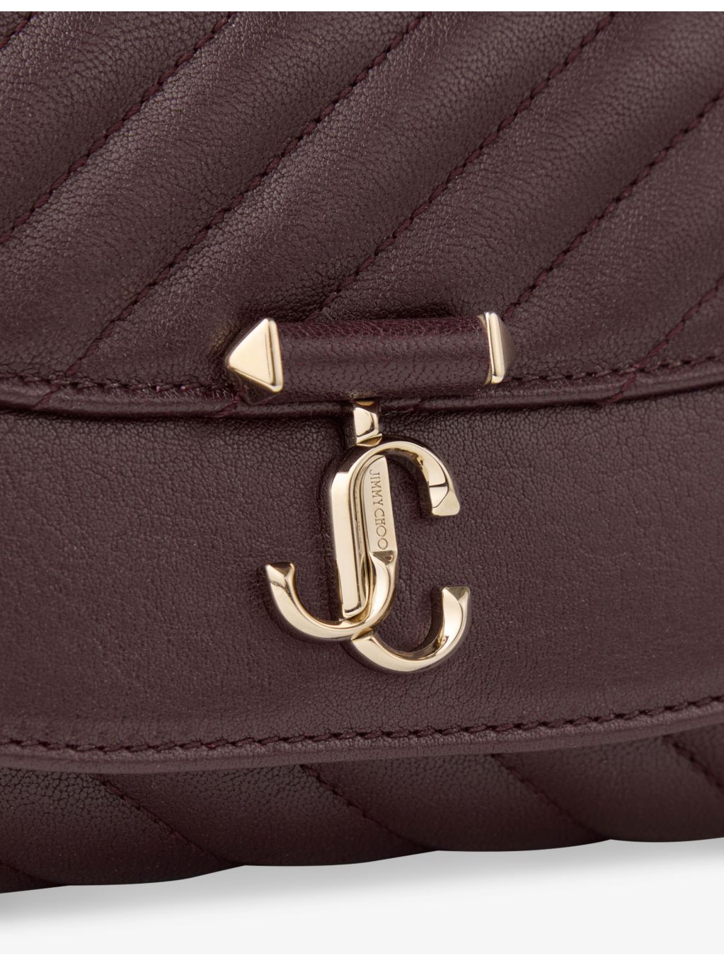 Jimmy Choo Avenue Curve crossbody bag small leather (British brand)