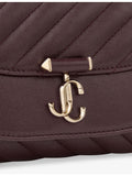 Jimmy Choo Avenue Curve crossbody bag small leather (British brand)